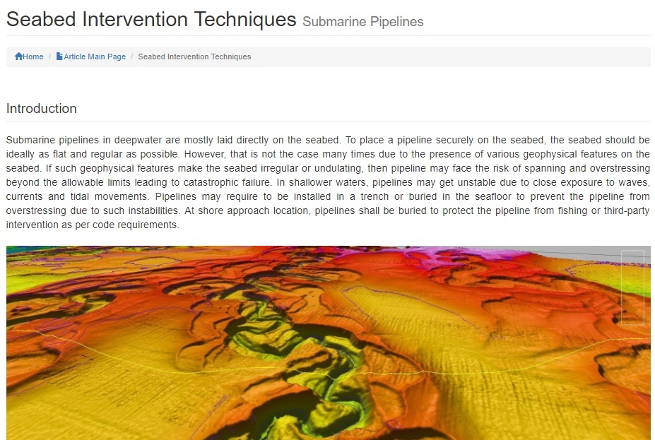 Seabed Intervention